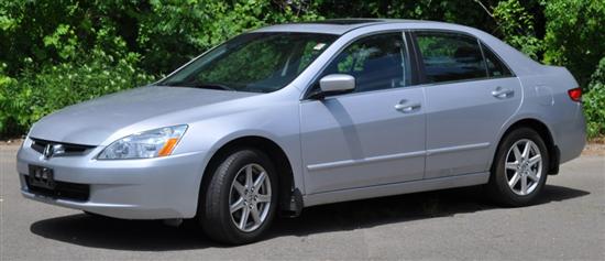 Appraisal: Honda Accord EX Vin HGCM A Taffeta White exterior Gray