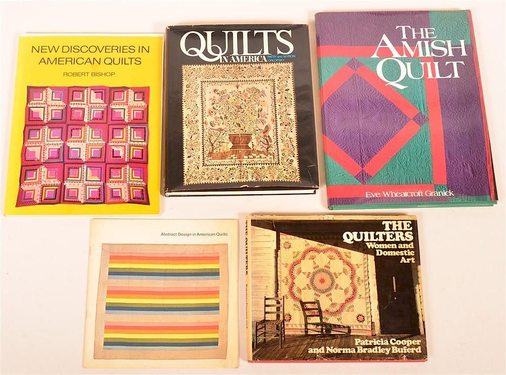 Appraisal: vols Books on American Quilts Orlofsky Quilts in America NY