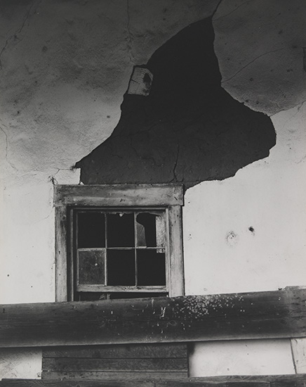 Appraisal: WESTON EDWARD - Old Adobe--Carmel Silver print x inches x