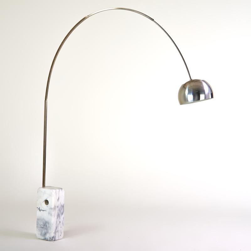 Appraisal: ACHILLE AND PIERRE GIACOMO CASTIGLIONI FLOS Arco adjustable floor lamp