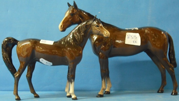 Appraisal: Beswick Horse Horse and Arab ear chipped