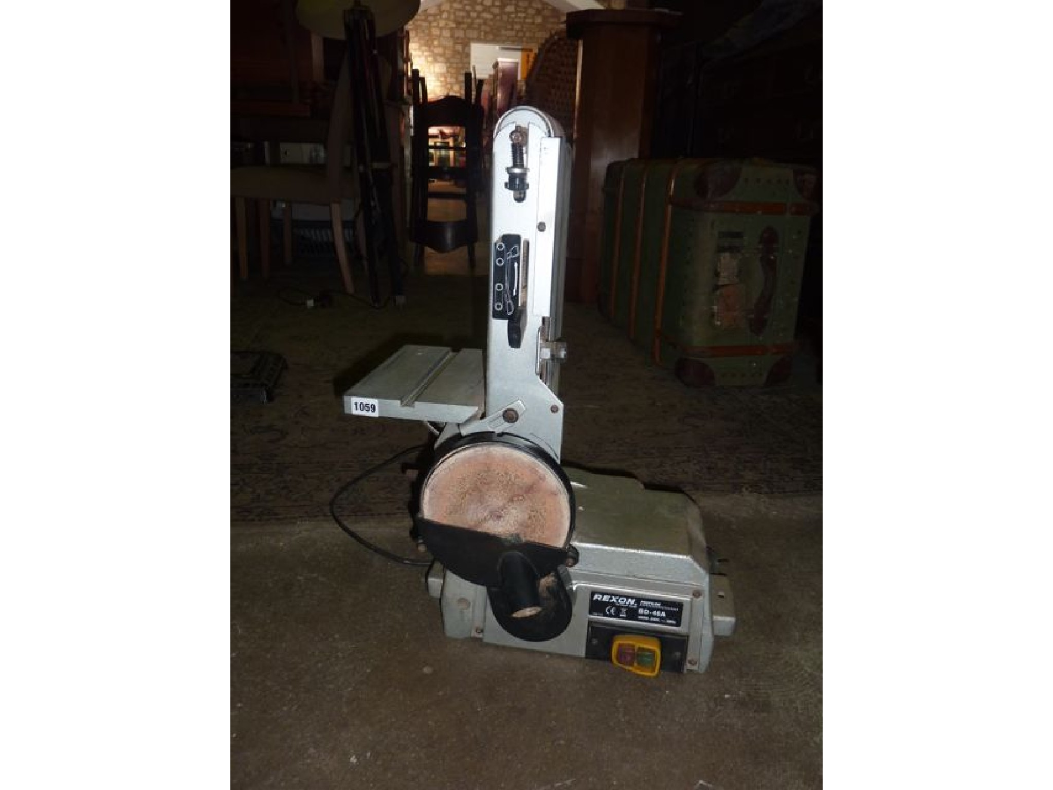 Appraisal: A Rexon BD- A electric bench top belt sander