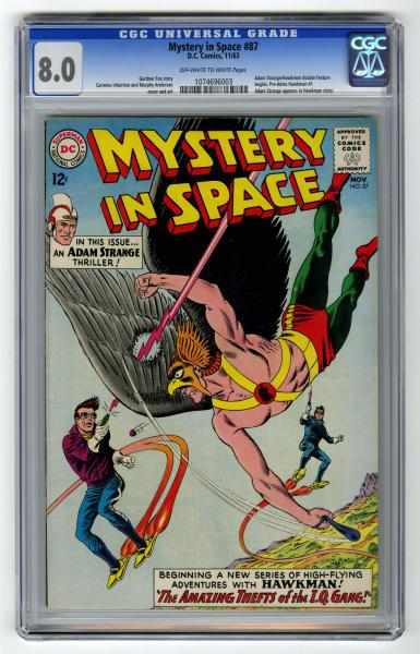 Appraisal: Mystery in Space CGC D C Comics Click for full