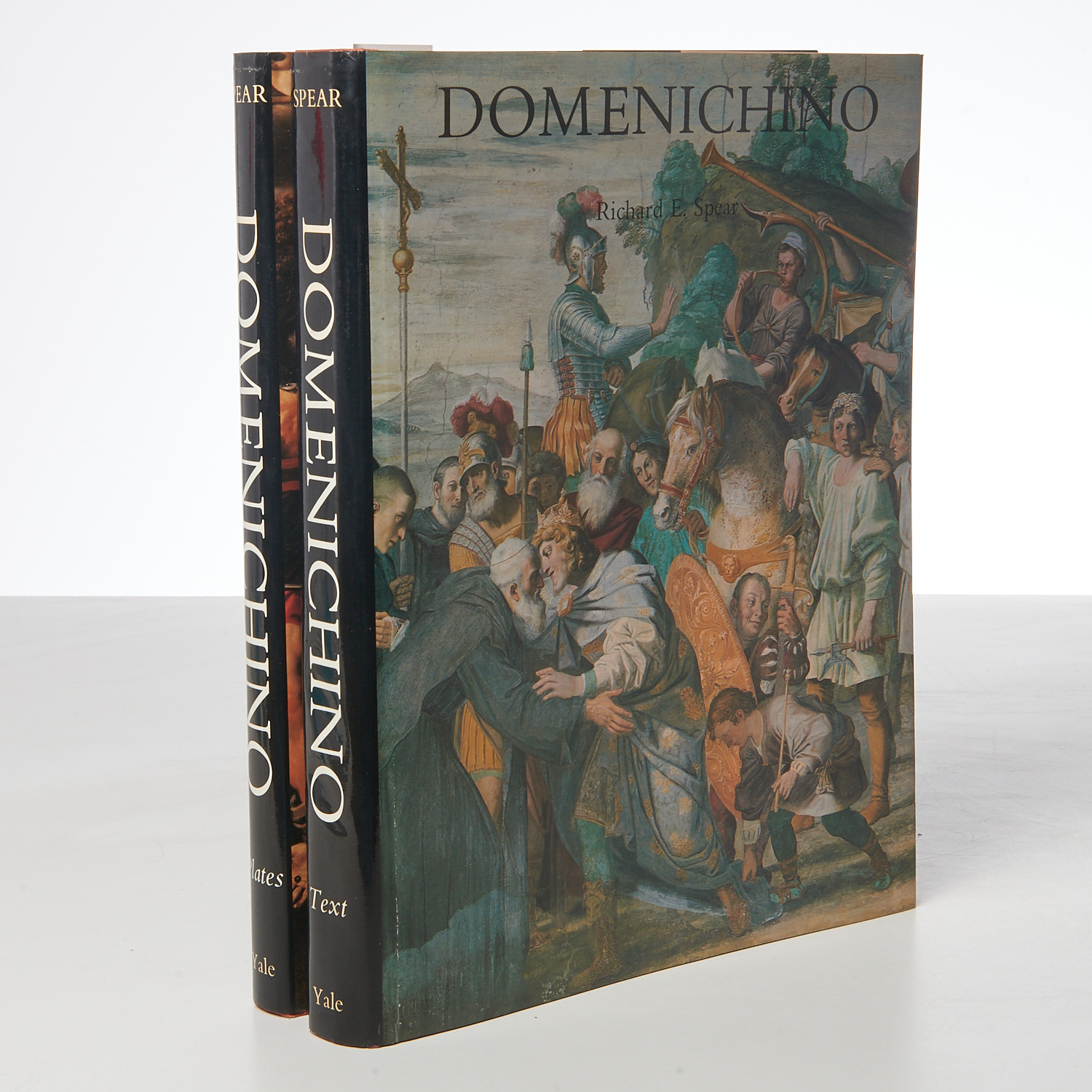 Appraisal: BOOKS VOLS DOMENICHINO YALE TEXT PLATES Richard E Spear Domenichino