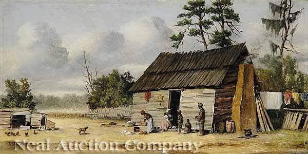 Appraisal: William Aiken Walker American - The Cabin oil on academy