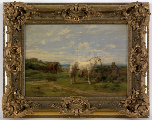 Appraisal: Arthur Robert Quinton British th c oil on canvas landscape