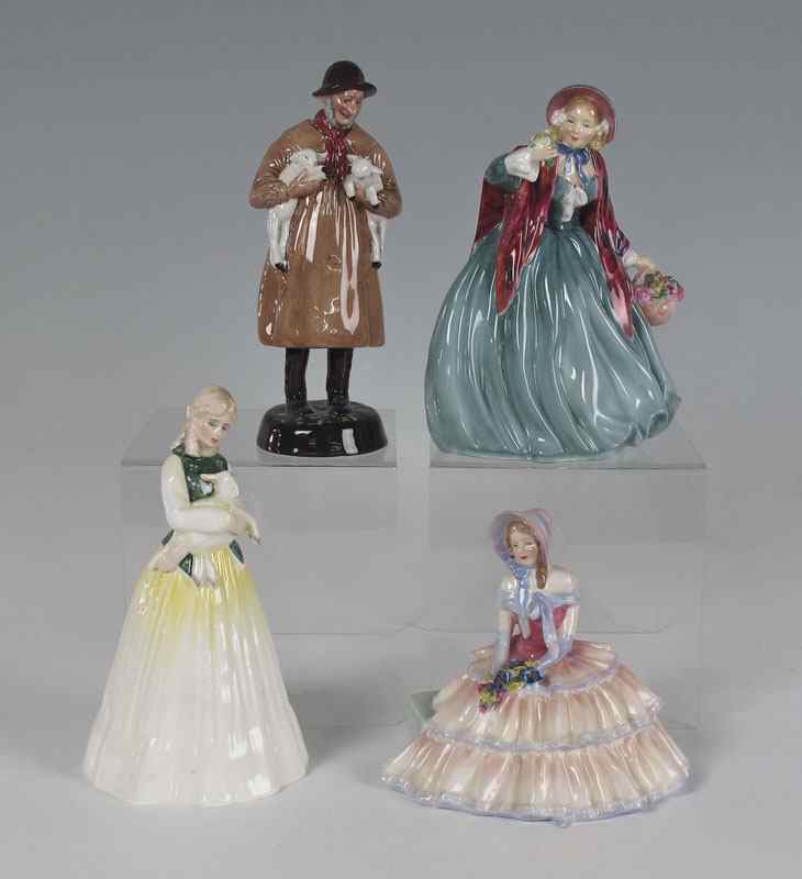 Appraisal: ROYAL DOULTON FIGURINES DAY DREAMS HN LADY CHARMAIN HN SPRINGTIME