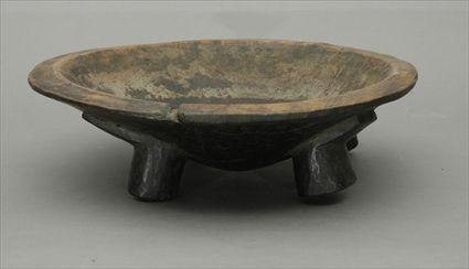 Appraisal: African Shallow Bowl in x in diam