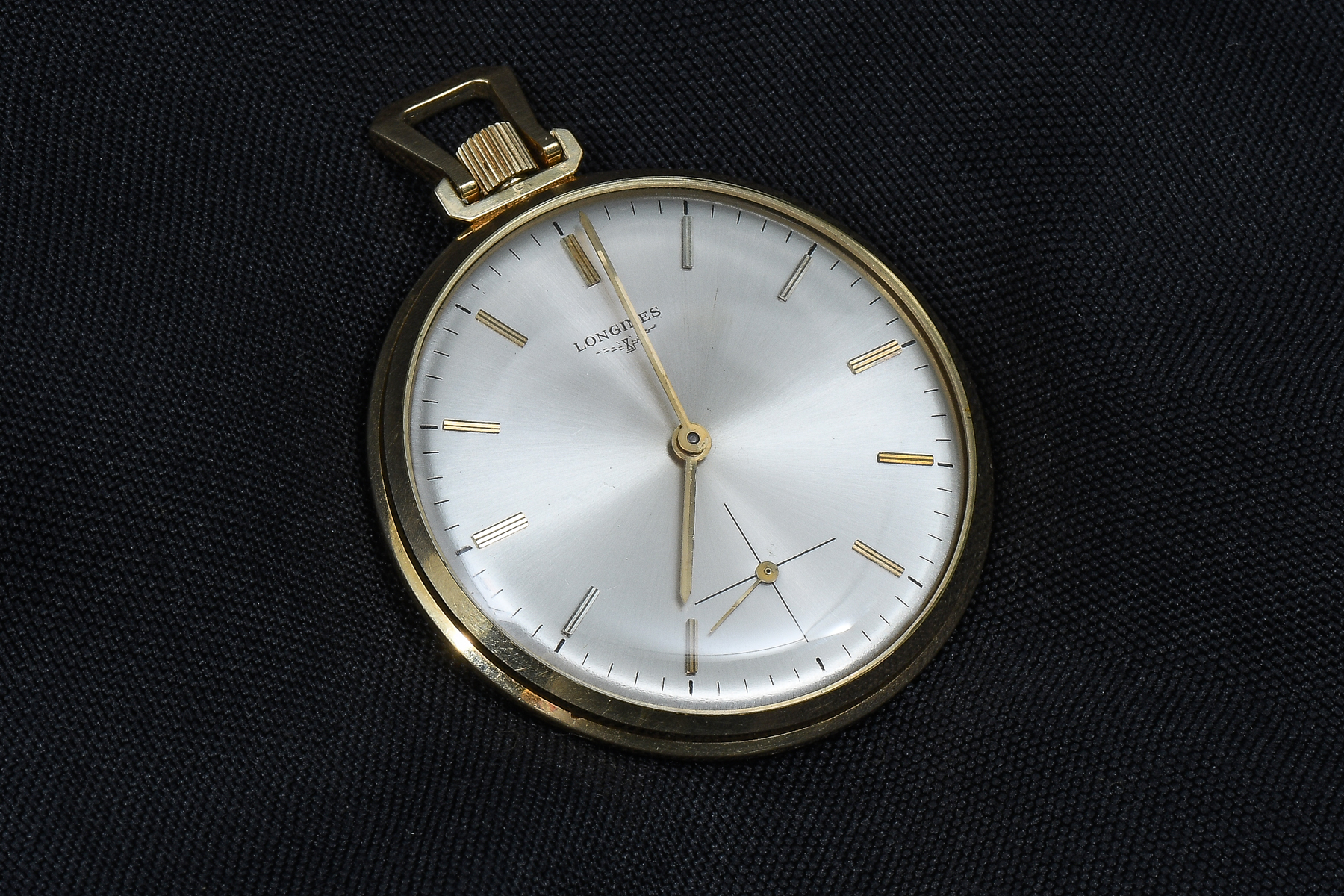 Appraisal: LONGINES K J POCKET WATCH Longines Pocket Watch mm K