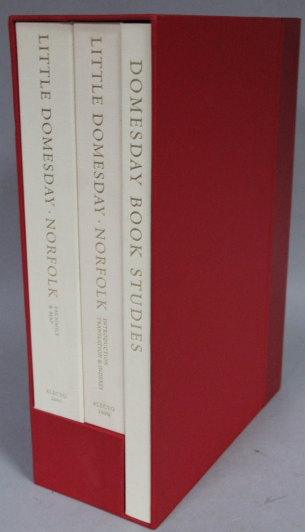 Appraisal: An Alecto Domesday book Studies Norfolk in red slip folder