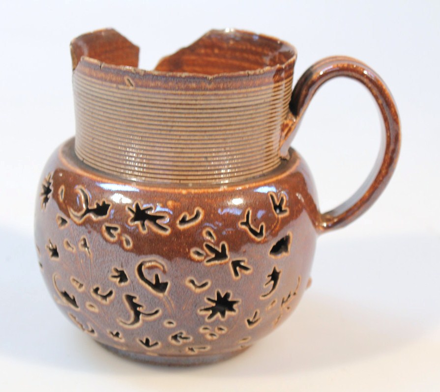 Appraisal: A late thC stoneware tankard in the John Dwight style