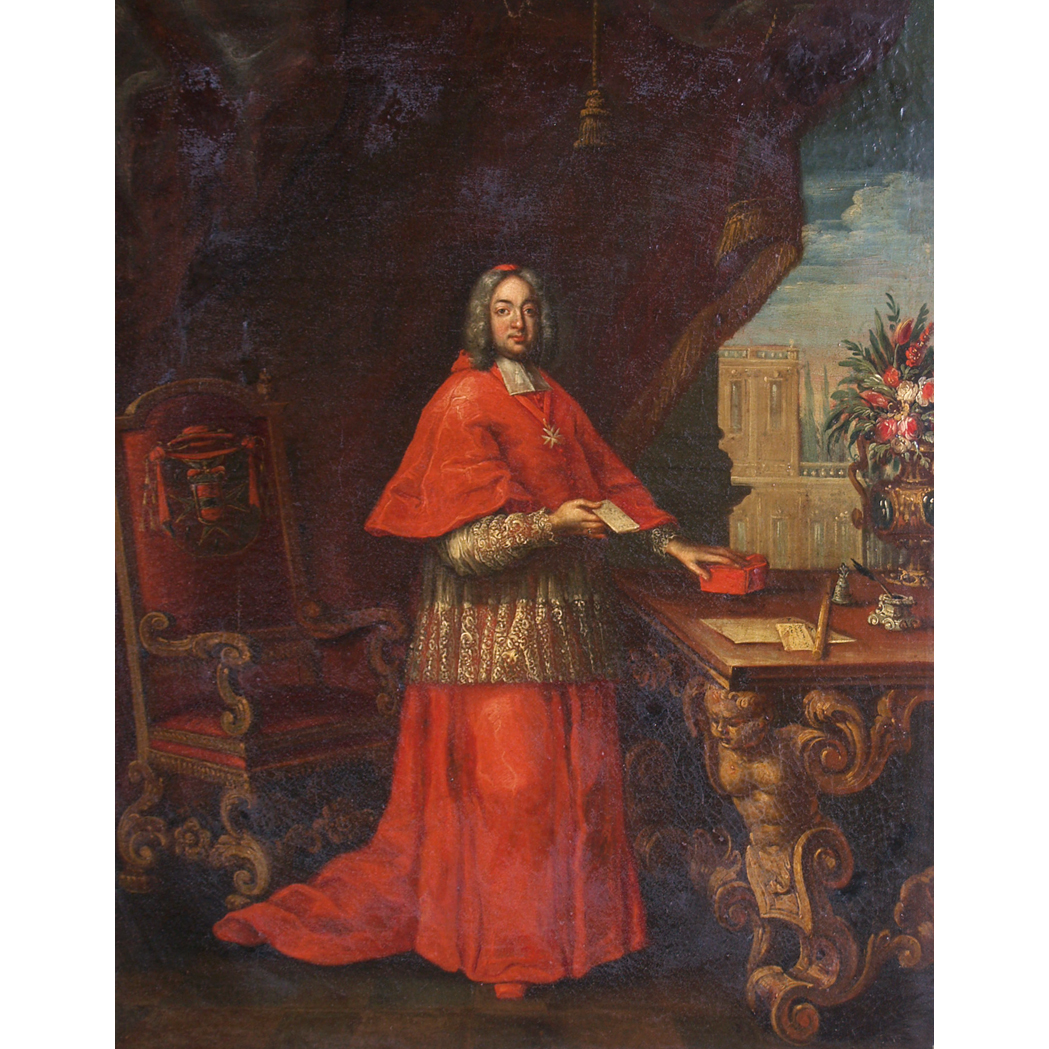 Appraisal: Italian School th Century Portrait of a Cardinal Wearing the