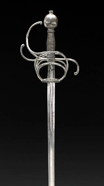 Appraisal: A swept-hilt rapierItalian or German late th early th century