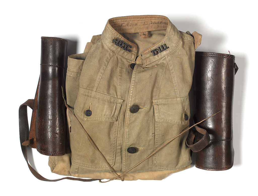 Appraisal: MILITARY--WORLD WAR I Uniform belonging to an African American ROTC