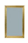 Appraisal: MIRROR - th c gold framed hall mirror wide molded