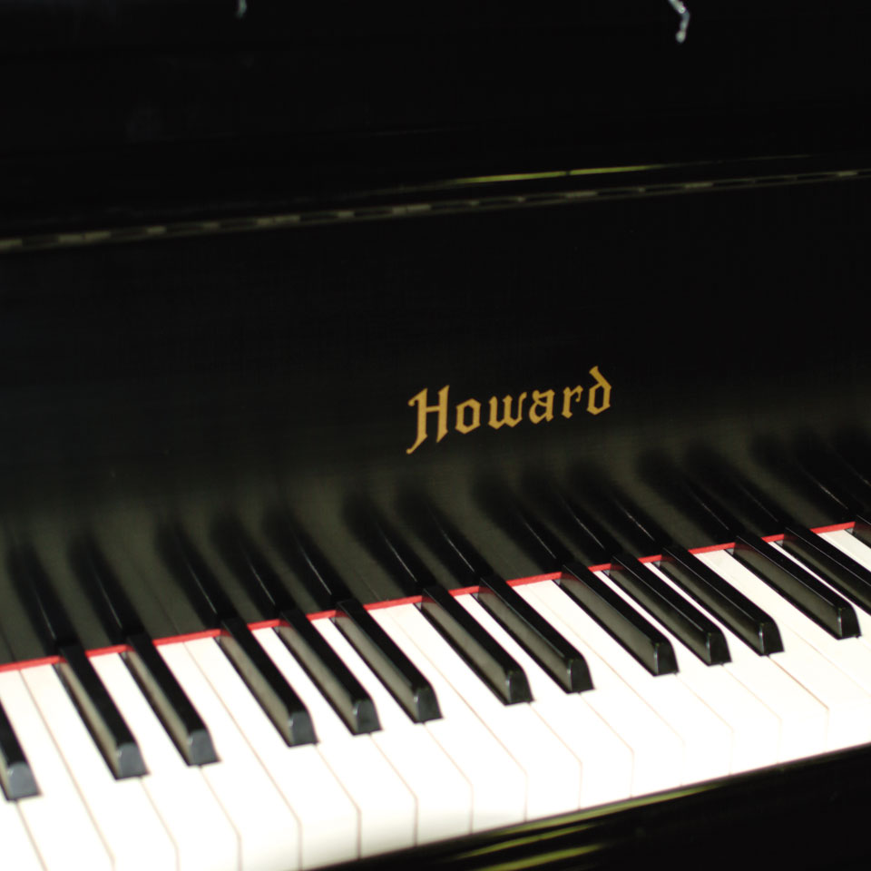 Appraisal: Howard Kawai Grand Piano with Bench the case finished in