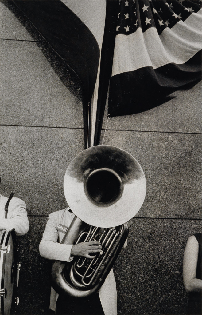 Appraisal: ROBERT FRANK - Political Rally Chicago Silver print the image