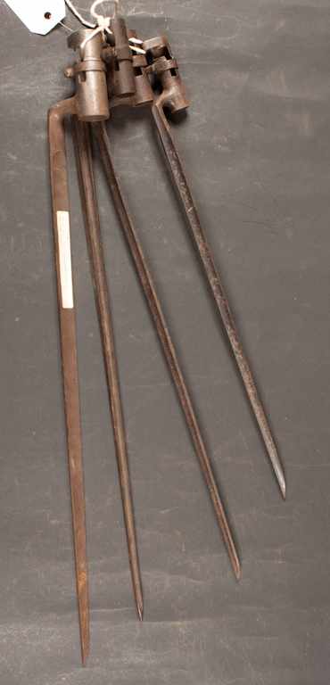 Appraisal: Four bayonets four socket bayonets one marked ''H '' one