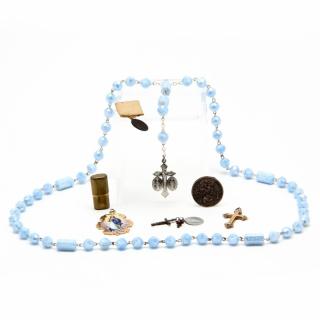 Appraisal: Items with a Religious Theme Seven pieces