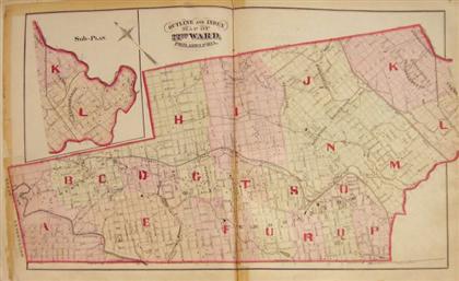 Appraisal: vols Philadelphia Atlases Germantown - nd Ward Hopkins Griffith M