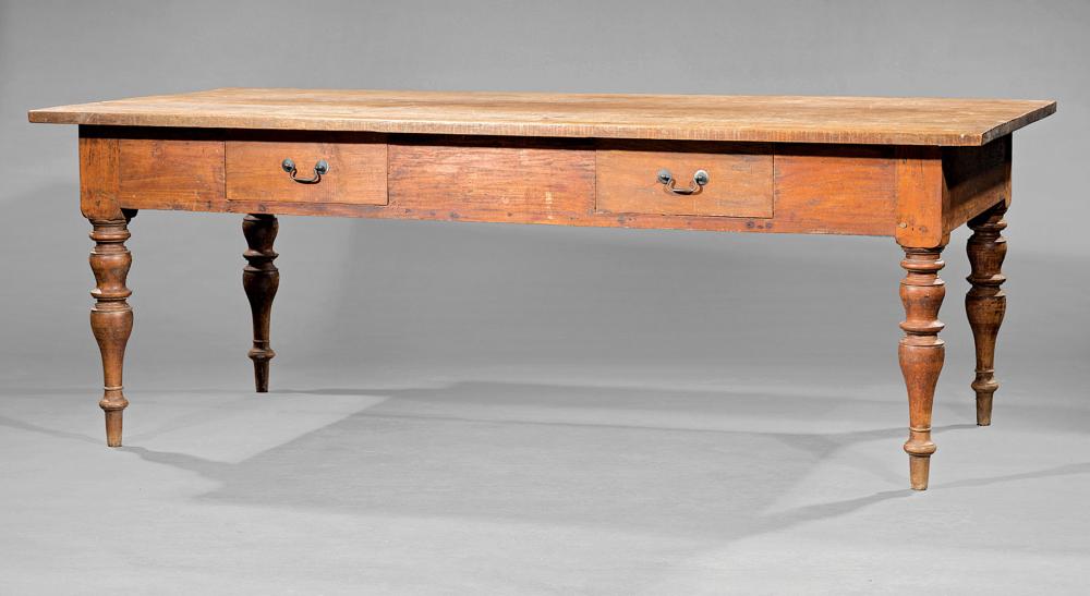 Appraisal: Antique Tropical Hardwood Plantation Table th c probably West Indies