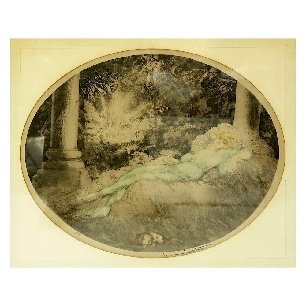 Appraisal: Louis Icart Lithograph After Louis Icart French - Lithograph Print