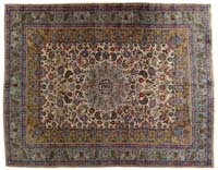 Appraisal: ROOM SIZE KASHAN ORIENTAL RUG Last half of the th