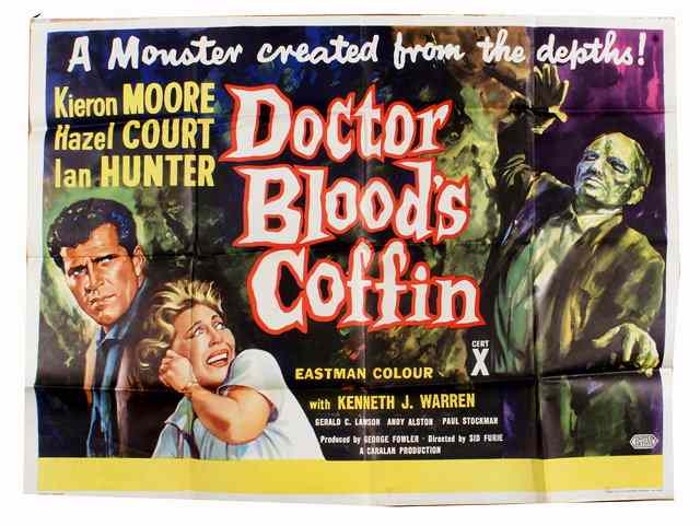 Appraisal: DOCTOR BLOOD'S COFFIN United Artists horror starring Kieron Moore British