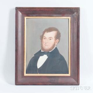 Appraisal: William Matthew Prior Massachusetts Maine - Portrait of Doctor Silas