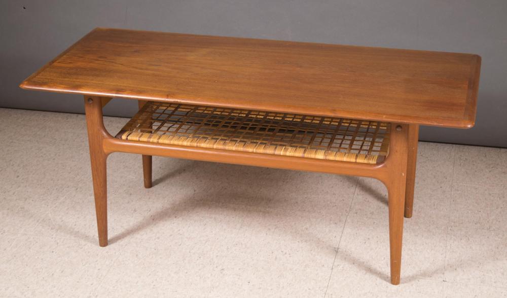 Appraisal: DANISH MID-CENTURY MODERN COFFEE TABLE Trioh-Mobler Denmark c 's teak