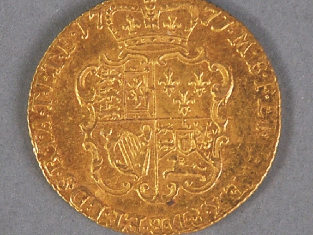 Appraisal: GEORGE III GOLD GUINEA