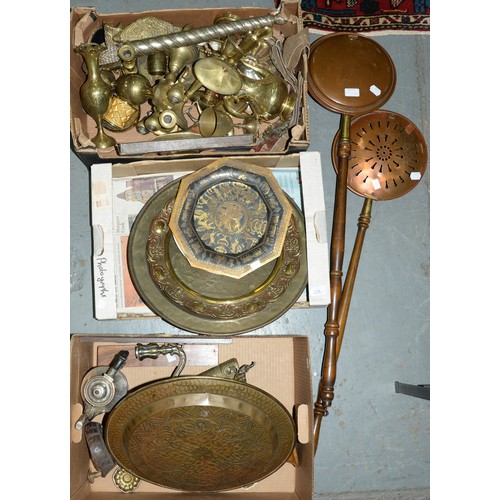 Appraisal: Miscellaneous brass copper and other metalware th c and later