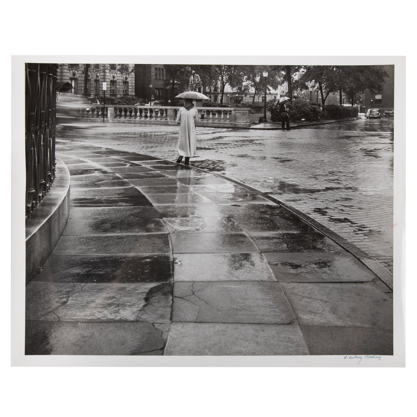 Appraisal: A AUBREY BODINE APRIL SHOWERS GELATIN SILVER PRINT American -