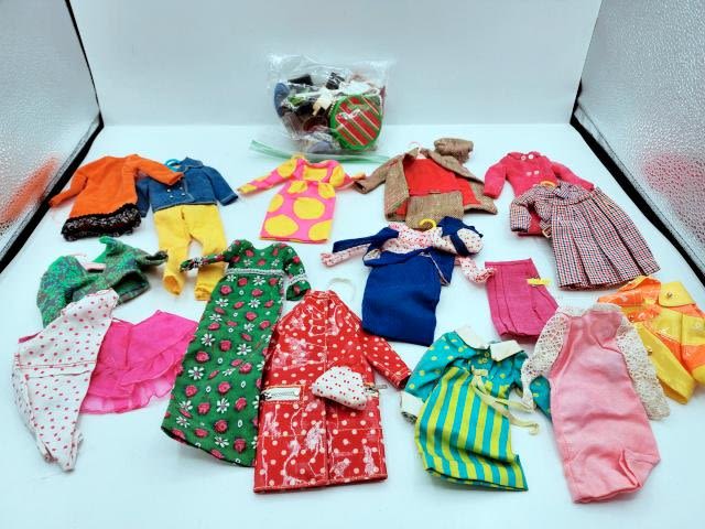 Appraisal: Group of vintage Francie Doll Clothing and Accessories Most pieces