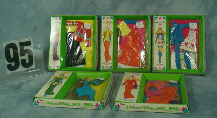 Appraisal: Lot of Hasbro The world of Love Doll Clothing carded