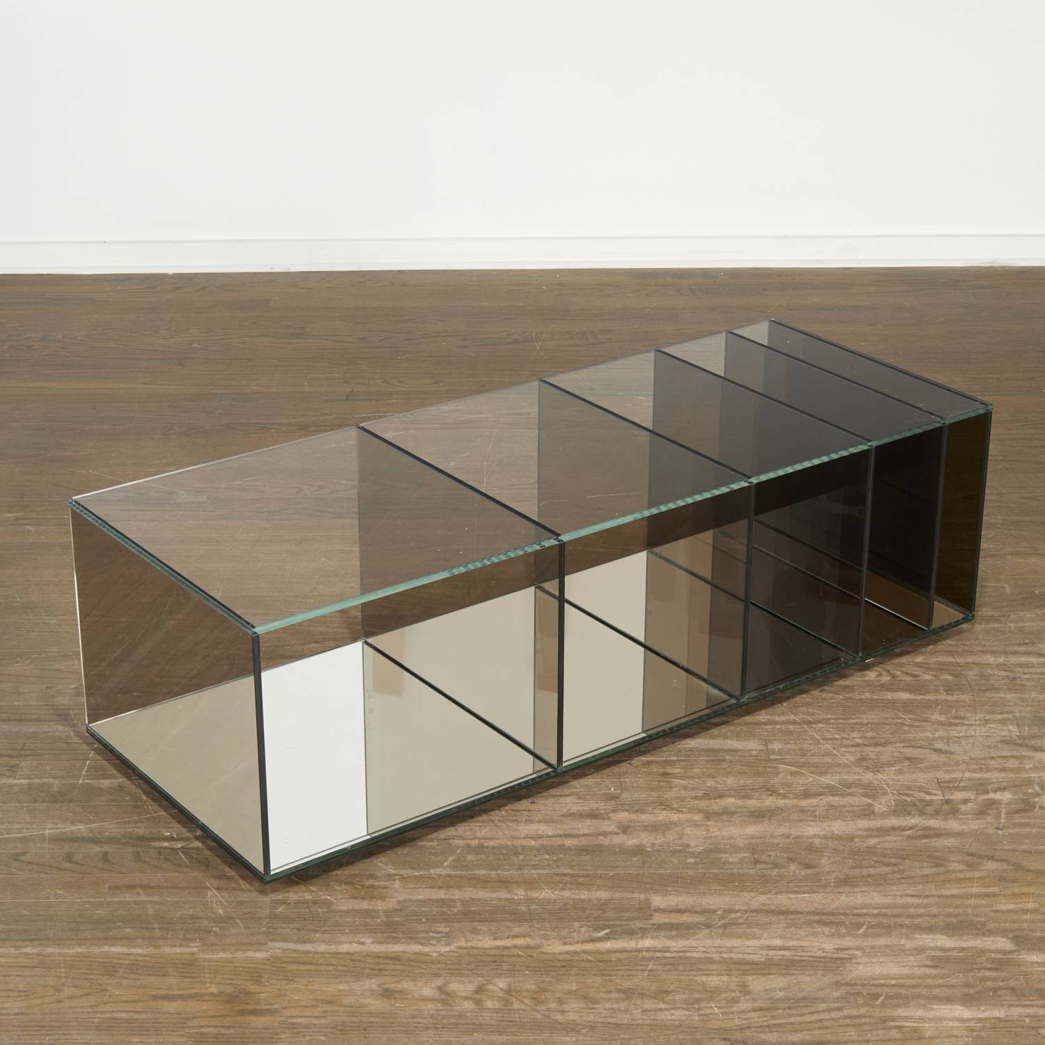 Appraisal: NENDO FOR GLAS ITALIA GRAY DEEPSEA COFFEE TABLE st c