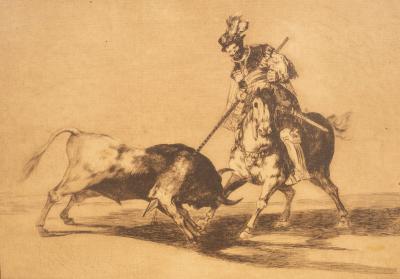 Appraisal: After Goya 'Campeador' from La Tauromaquia etching