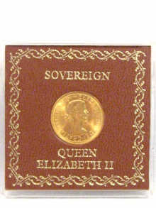 Appraisal: An Elizabeth II gold sovereign in fitted box dated