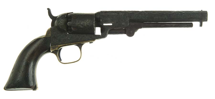 Appraisal: IMPORTANT AND HISTORIC RELIC COLT POCKET REVOLVER INSCRIBED TO CONFEDERATE