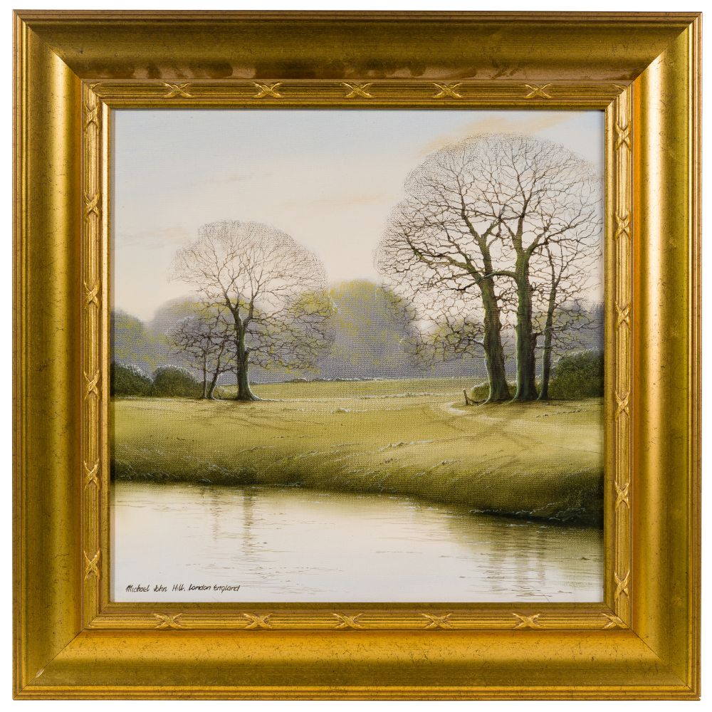 Appraisal: MICHAEL JOHN HILL BRITISH B THE ELM TREE FAMILY OIL