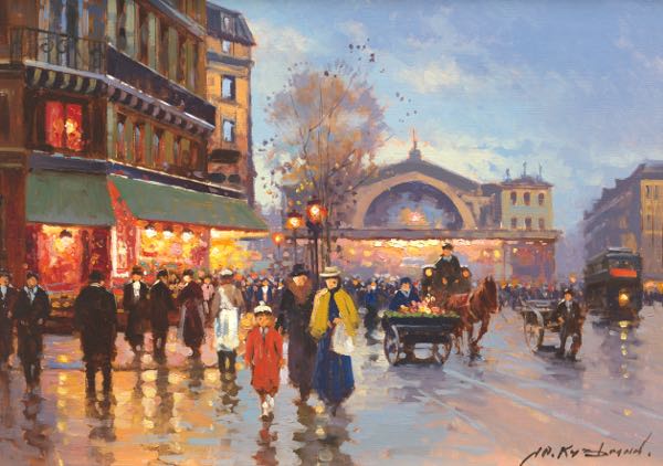 Appraisal: YURI KUZMIN RUSSIAN B x Paris Gare de L'Est -