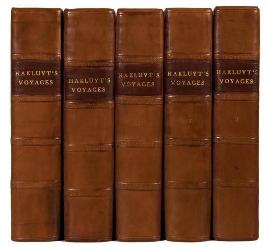 Appraisal: HAKLUYT Richard Hakluyt s Collection of the early voyages travels