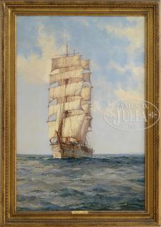 Appraisal: MONTAGUE DAWSON British - THE LOFTY TRADER -THE SCOTTISH MOORS