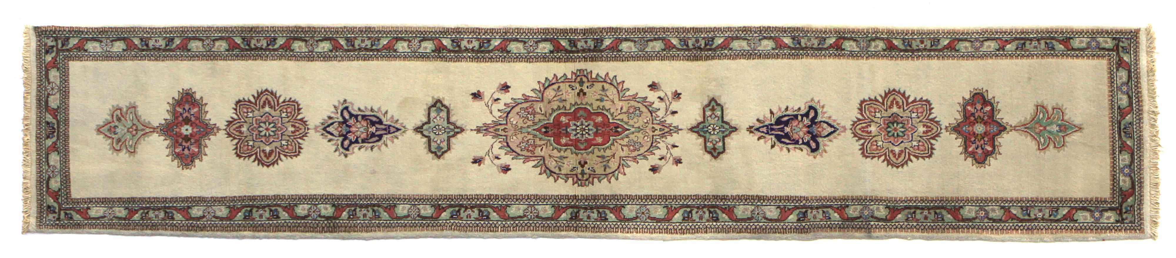 Appraisal: A Tabriz runner size approximately ft in x ft in