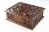 Appraisal: CIGAR BOX - Circa s mahogany cigar box with vintage