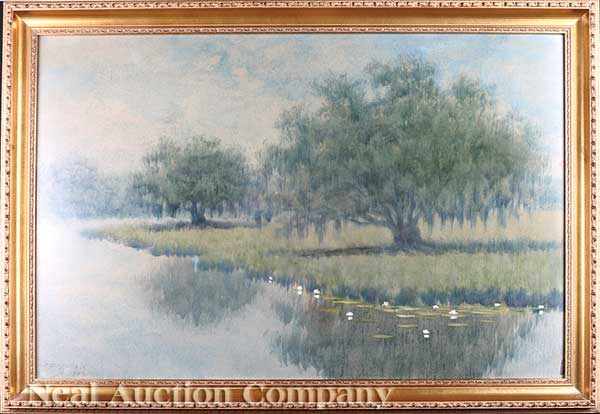 Appraisal: Alexander John Drysdale American New Orleans - Bayou Scene with