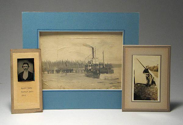 Appraisal: WESTERN AMERICANA Approximately documents letters tintypes stereoviews cabinet cards etc