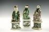 Appraisal: FIGURINES - Kangxi period - A D group of three