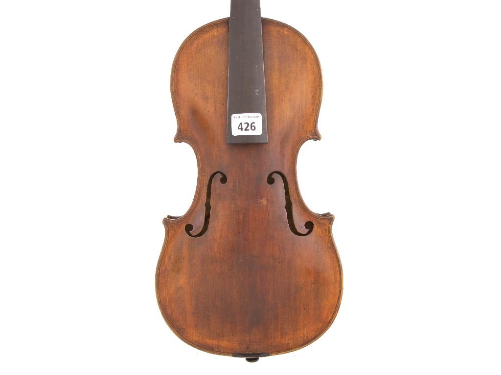 Appraisal: Violin of the Lippold school circa cm