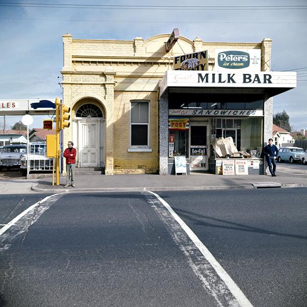 Appraisal: ANGUS O'CALLAGHAN BORN Milk Bar archival print on rag paper